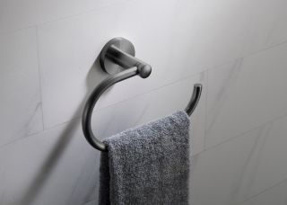 Полотенцедержатель Timo Saona 13050/18 чёрное золото